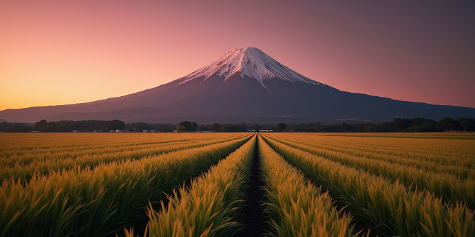 Blessed by Mt. Fuji: 